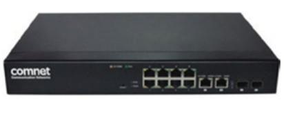 COMNET Managed Switch 8 port (CWGE2FE8MSPOE+)