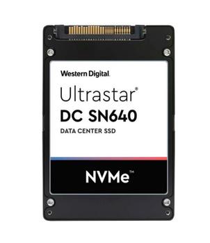 WESTERN DIGITAL WD Ultrastar DC SN640 WUS4BB076D7P3E1 - SSD - 7680 GB - internal - 2.5" - U.2 PCIe 3.1 x4 (NVMe) (0TS1963)