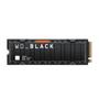 WESTERN DIGITAL WD Black 500GB SN850 NVMe SSD Supremely Fast PCIe Gen4 x4 M.2 with heatsink internal single-packed