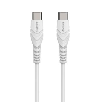 eSTUFF USB-C - C Cable 2,0 White ESTUFFBULK (ES604201-BULK)