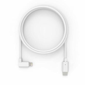 COMPULOCKS s 6FT USB-C Male to 90 Degree Lightning Charging Cable Right Angle - Lightning cable - 24 pin USB-C male straight to Lightning male right-angled - 1.83 m - white - for Compulocks iPad 10, Space 360, S (6FTC90DLT01)