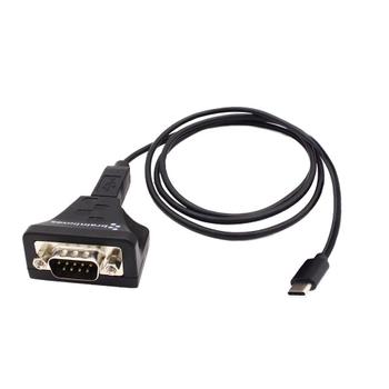 BRAINBOXES USB-C to 1 Port 422/485 Industrial USB to Serial Adaptor (US-720)