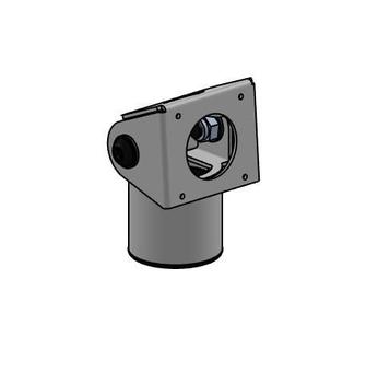 ERGONOMIC SOLUTIONS SP1 TAB TILT W/ 40X40 HOLE PATT BLACK HEAD UNIT ONLY CPNT (SPM127-02)