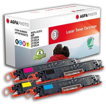 AGFAPHOTO TONER K/C/M/Y, RPL. CF350A (APTHP350SETE)