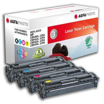 AGFAPHOTO TONER K/C/M/Y, RPL. CB540A (APTHP540SETE)