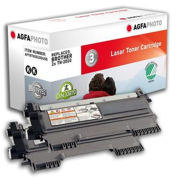AGFAPHOTO TONER 2x BLACK, RPL. 2x (APTBTN2010DUOE)