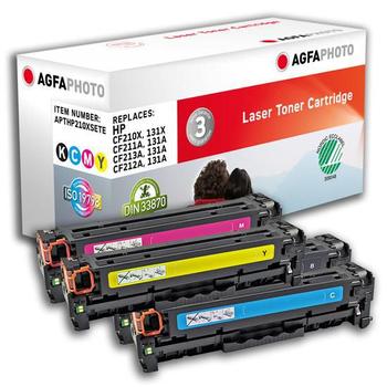 AGFAPHOTO TONER K/C/M/Y, RPL. CF210X (APTHP210XSETE)
