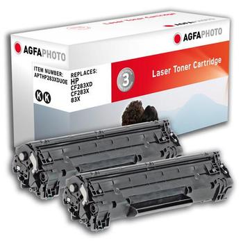 AGFAPHOTO TONER 2x BLACK, RPL. CF283XD (APTHP283XDUOE)