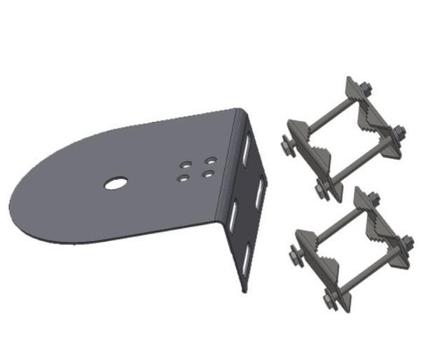 PANORAMA ANTENNAS a Antennas SAB-309 - Wall/mast mounting bracket for aerial - natural finish (SAB-309)