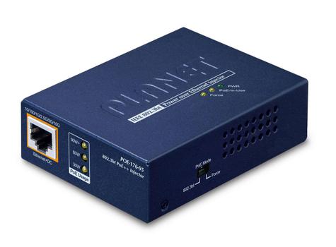 Planet 10Gbps PoE++ Injector 802.3bt (POE-176-95)