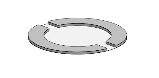 ERGONOMIC SOLUTIONS Double-sided adhesive tape (SPA126-02)