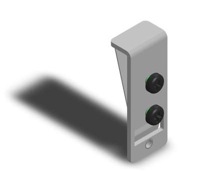 ERGONOMIC SOLUTIONS Belt clip for mCase - BLACK (SPA157-02)