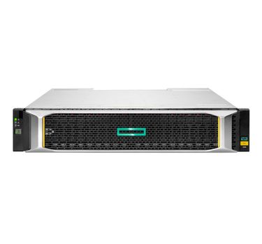 Hewlett Packard Enterprise HPE Modular Smart Array 2062 12Gb SAS SFF Storage - Hard drive array - 3.84 TB - 24 bays (SAS-3) - SSD 1.92 TB x 2 - SAS 12Gb/s (external) - rack-mountable - 2U (R0Q84A)