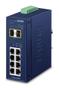 PLANET IP30 Industrial L2/L4 8-Port 