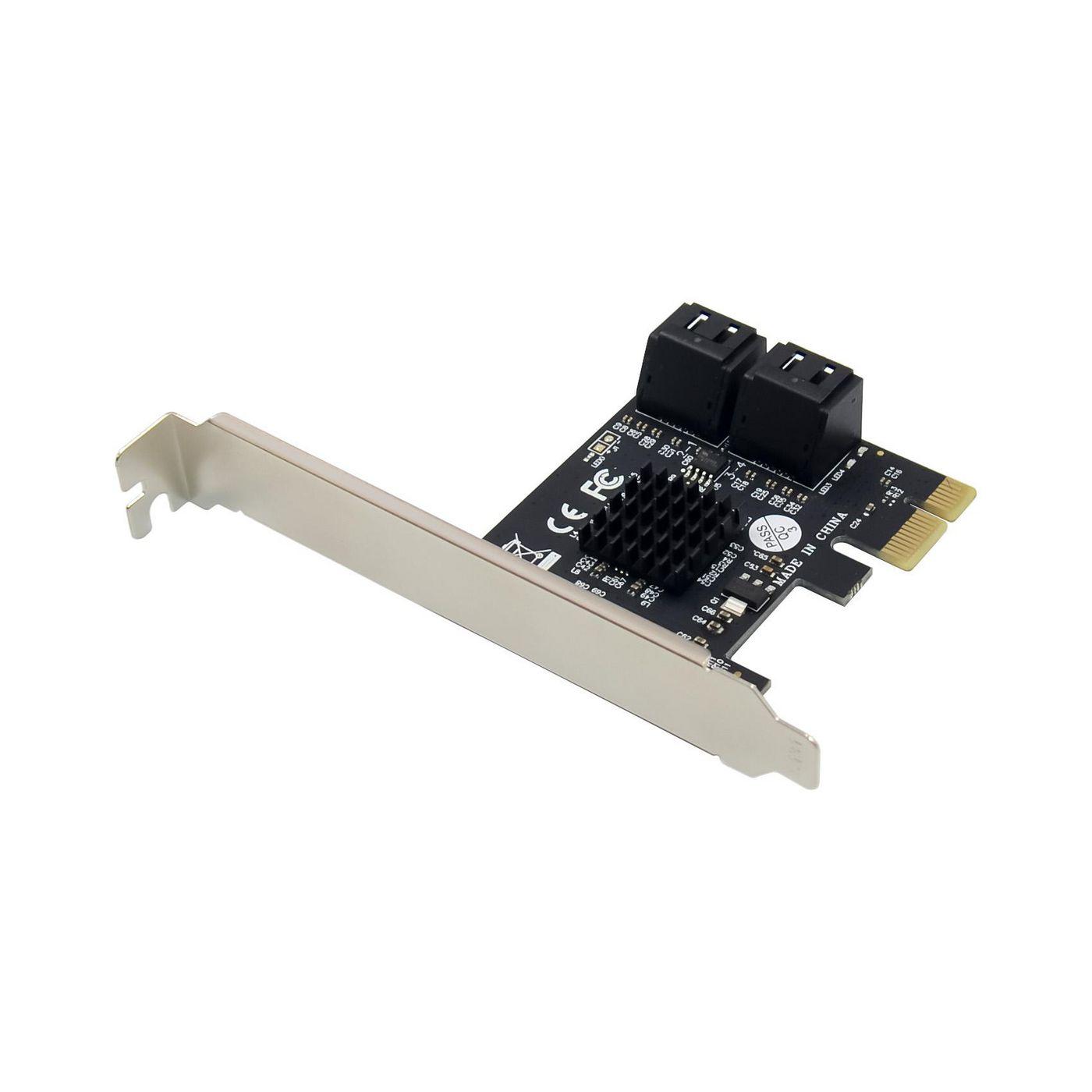 MicroConnect Diskkontroller - SATA 6Gb/s - PCIe 2.0 x4