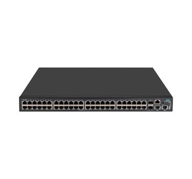 Hewlett Packard Enterprise HPE FlexNetwork 5140 48G POE+ 2SFP+ 2XGT EI - Switch - L3 - smart - 48 x 10/ 100/ 1000 (PoE+) + 2 x 1 Gigabit / 10 Gigabit SFP+ + 2 x 10 Gigabit Ethernet - rackmonterbar - PoE+ (370 W) - BTO (JL825A)