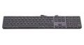 LMP CROPMARK USB Keyboard with numeric Keypad WKB-1243 Aluminium SWE/Nordic Space Gray