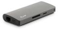 LMP USB-C Travel Dock 4K 9 Port,