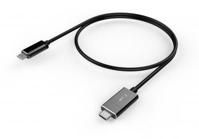 LMP CROPMARK LMP USB-C m to USB-C m Magnetic Breakaway cable up to 87W 1.8 m Space Gray (17083)