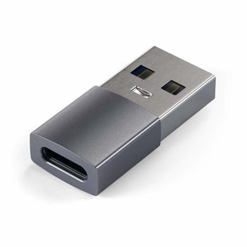 SATECHI USB-adapter 24-pins USB-C Hunn 9-pins USB-type A Hann Grå (ST-TAUCM)