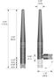 CoreParts RN-SMA-4 Antenna 2.45GHz, 50 