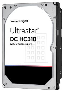 WESTERN DIGITAL WD Ultrastar DC HC310 HUS726T4TAL4201 - Hårddisk - krypterat - 4 TB - inbyggd - 3.5" - SAS 12Gb/s - 7200 rpm - buffert: 256 MB - TCG Encryption (0B36016)