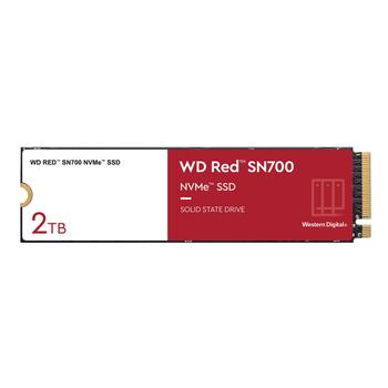 WESTERN DIGITAL WD Red SN700 WDS200T1R0C - SSD - 2 TB - internal - M.2 2280 - PCIe 3.0 x4 (NVMe) (WDS200T1R0C)