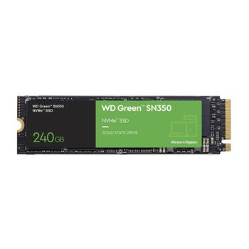 WESTERN DIGITAL Green SN350 NVMe SSD 240GB M.2 2280 PCIe Gen3 8Gb/s (WDS240G2G0C)