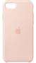 APPLE Silicone Case iPhone SE (2020), iPhone 8, iPhone 7 Rosa sand