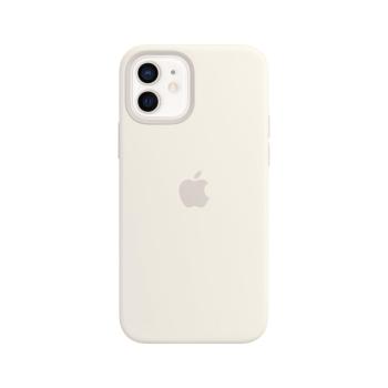 APPLE IPHONE 12 PRO SILICONE CASE WITH MAGSAFE - WHITE (MHL53ZM/A)