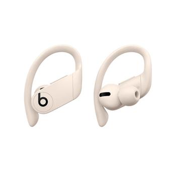 APPLE Beats Powerbeats Pro - True wireless earphones with mic - in-ear - over-the-ear mount - Bluetooth - noise isolating - ivory - for iPad/ iPhone/ iPod/ TV/ Watch (MY5D2ZM/A)