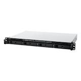SYNOLOGY RackStation RS422+ - NAS server - 4 bays - rack-mountable - SATA 6Gb/s - RAID RAID 0, 1, 5, 6, 10, JBOD - RAM 2 GB - Gigabit Ethernet - iSCSI support - 1U (RS422+)