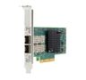 Hewlett Packard Enterprise HPE X2522-25G-PLUS - Nätverksadapter - PCIe 3.0 x8 - 10Gb Ethernet / 25Gb Ethernet SFP28 x 2 - för ProLiant DL325 Gen10, DL345 Gen10, DL360 Gen10, DL380 Gen10, XL220n Gen10, XL290n Gen10