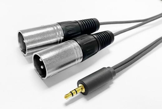 VIVOLINK 3.5MM CABLE to 2 x XLR male (PROMJXLRS10)
