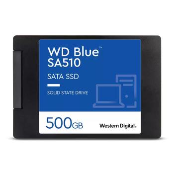 WESTERN DIGITAL Blue SA510 500GB WDS500G3B0A - SSD - internal - 2.5" - SATA 6Gb/s - blue (WDS500G3B0A)
