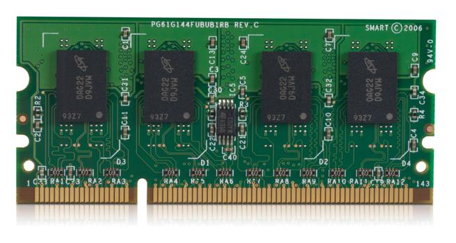HP 512 MB 144-pinners x32 DDR2 DIMM (CE483A)