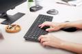 CHERRY KW9100 SLIM WRLS KB CH BLACK SWITZERLAND - BLACK WRLS (JK-9100CH-2)