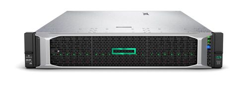 Hewlett Packard Enterprise HPE ProLiant DL560 Gen10 - Server - rack-uitvoering - 2U - 4-weg - 2 x Xeon Gold 5220 / 2.2 GHz - RAM 64 GB - SAS - hot-swap (verwisselbaar zonder uitschakelen) 2.5" station(s) - geen HDD - GigE - mon (P21271-B21)