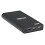 TRIPP LITE TRIPPLITE Portable Charger 2x USB-A USB-C with PD Charging 20100mAh Power Bank Lithium-Ion USB-IF Black