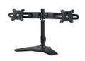 AG NEOVO DMS-01D | Dual Monitor Stand | VESA 75x75-100x100 | Max 12kg | Bordsfot | Svart (DMS-01D)
