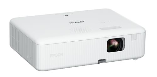 EPSON CO-W01 Beamer 3000 ANSI Lumen 3LCD WXGA (1200x800) Schwarz, Weiß (V11HA86040)