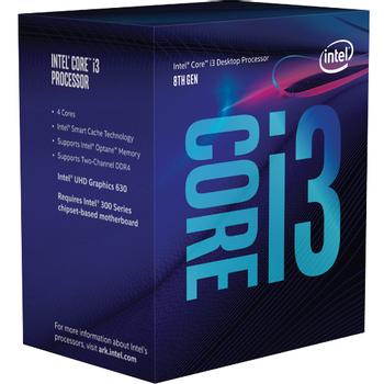 INTEL CORE I3-8100 3.60GHZ SKT1151 6MB CACHE BOXED          IN CHIP (BX80684I38100)