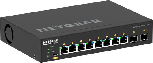 NETGEAR 10PT M4250-8G2XF-POE+ MANAGED SWCH (GSM4210PX-100EUS)