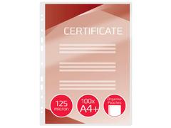 GBC Laminat GBC A4 125mic m/hul klar 100/pk.