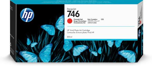 HP 746 Chromatic Red Ink Cartridg (P2V81A)