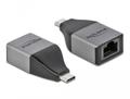 DELOCK - Netzwerkadapter - USB-C 3.2 Gen 1 - Gigabit Ethernet Der Adapter von Delock erweitert einen PC oder ein Notebook um eine Netzwerkschnittstelle über den USB Type-C Anschluss. Außerdem kann der