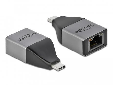 DELOCK Netværksadapter USB-C 3.2 Gen 1 1Gbps Kabling (64118)