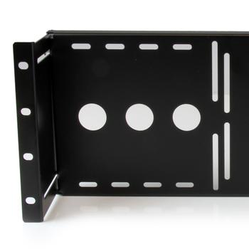 STARTECH Universal VESA LCD Monitor Mounting Bracket for 19in Rack or Cabinet (RKLCDBK)