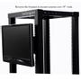 STARTECH Universal VESA LCD Monitor Mounting Bracket for 19in Rack or Cabinet (RKLCDBK)