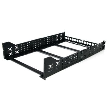 STARTECH 3U Fixed 19inch Adjustable Depth Universal Server Rack Rails (UNIRAILS3U)